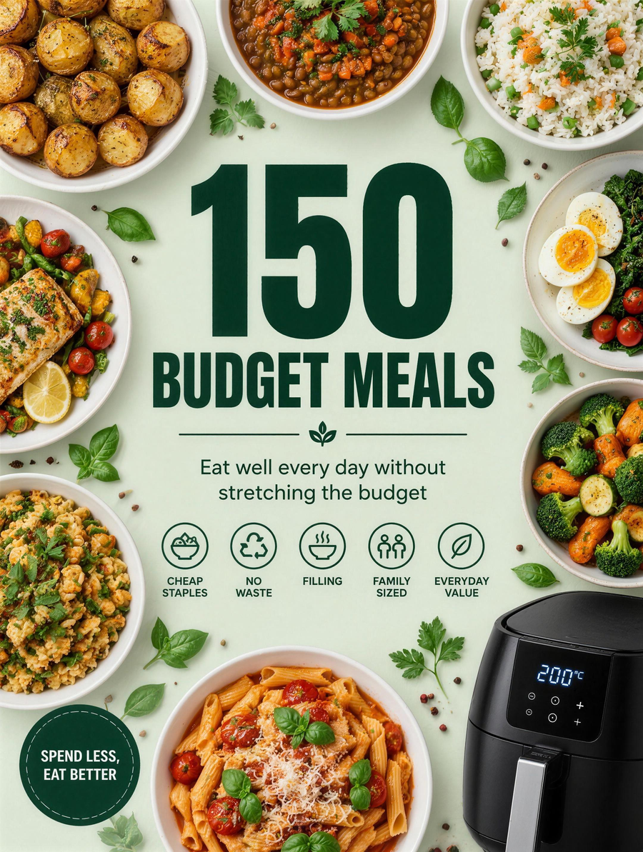 150 Budget Meals: under £2 a plate (digital PDF)